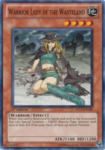 Signora Guerriera delle Terre Desolate - Starter Deck: Dawn of the Xyz (Common) [YS11-020]