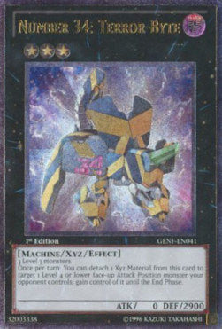 Numero 34: Terror-Byte - Generation Force (Ultimate Rare) [GENF-041]