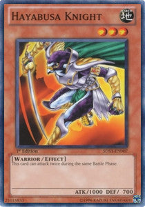 Cavaliere Hayabusa - Starter Deck: Duelist Toolbox (Common) [5DS3-007]