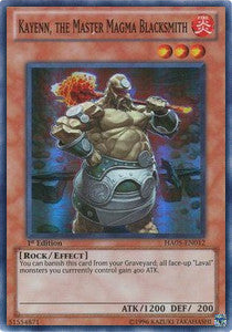 Kayenn, Fabbro Maestro del Magma - Hidden Arsenal 5 (Super Rare) [HA05-012]
