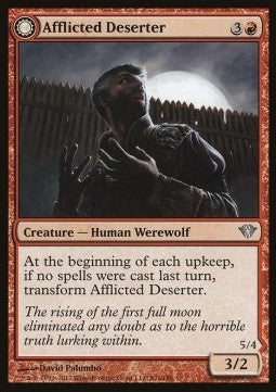 Disertore Afflitto / Predone Mannaro - Dark Ascension (Uncommon)