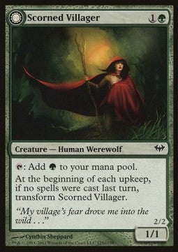 Disdegnata dal Villaggio / Mannara Sfregiata dalla Luna - Dark Ascension (Common)