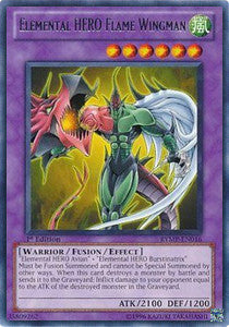 Uomo Alato della Fiamma EROE Elementale - Ra Yellow Mega Pack (Rare) [RYMP-016]