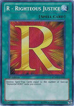 R - Retta Giustizia - Ra Yellow Mega Pack (Secret Rare) [RYMP-025]