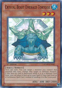 Bestia Cristallo Tartaruga Smeraldo - Ra Yellow Mega Pack (Super Rare) [RYMP-042]