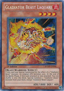 Gladiatore Bestia Laquari - Ra Yellow Mega Pack (Secret Rare) [RYMP-096]