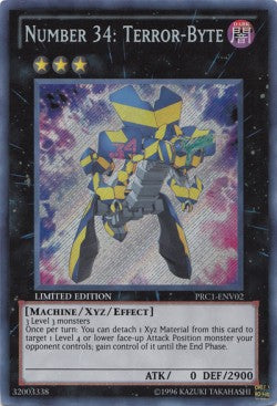 Numero 34: Terror-Byte - Premium Collection (Secret Rare) [PRC1-V02]
