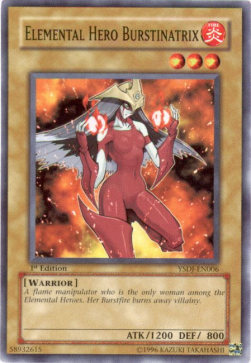 Burstinatrix EROE Elementale - Starter Deck: Jaden Yuki (Common) [YSDJ-006]