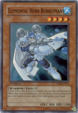 Bubbleman EROE Elementale - Starter Deck: Jaden Yuki (Super Rare) [YSDJ-017]