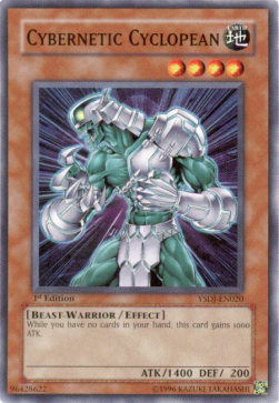 Ciclope Cibernetico - Starter Deck: Jaden Yuki (Common) [YSDJ-020]