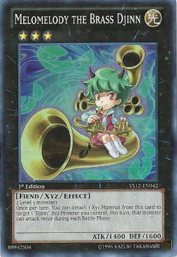 Melomelody il Djinn della Tromba - Starter Deck: Xyz Symphony (Super Rare) [YS12-042]