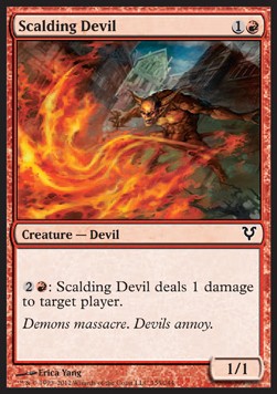 Diavolo Incandescente - Avacyn Restored (Common) [AVR-156]