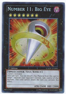 Numero 11: Grande Occhio - Galactic Overlord (Secret Rare) [GAOV-090]