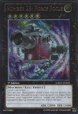 Numero 25: Focus Forza - Galactic Overlord (Ultimate Rare) [GAOV-045]