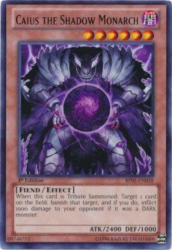 Caius il Monarca dell'Ombra - Battle Pack: Epic Dawn (Rare) [BP01-018]