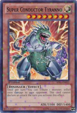Tiranno Super Conduttore - Battle Pack: Epic Dawn (Starfoil Rare) [BP01-013]