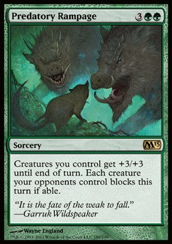 Frenesia Predatoria - Magic 2013 (Rare) [M13-180]