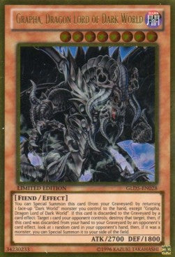 Grapha, Signore Drago del Mondo Oscuro - Gold Series 5: Haunted Mine (Gold Rare) [GLD5-028]