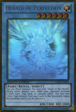 Araldo della Perfezione - Gold Series 5: Haunted Mine (Ghost Rare) [GLD5-030]