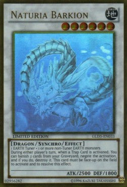 Naturia Barkion - Gold Series 5: Haunted Mine (Ghost Rare) [GLD5-033]