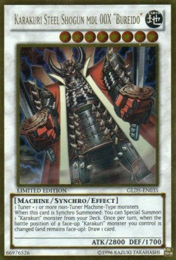 Karakuri Shogun d'Acciaio mod. 00X "Bureido" - Gold Series 5: Haunted Mine (Gold Rare) [GLD5-035]