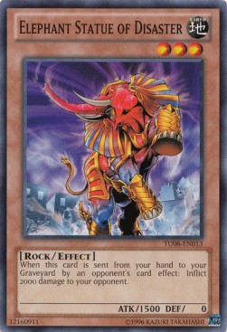 Statua dell'Elefante del Disastro - Turbo Pack: Booster Eight (Common) [TU08-013]