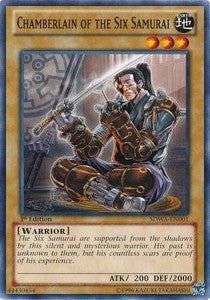 Ciambellano dei Sei Samurai - Structure Deck: Samurai Warlords (Common) [SDWA-001]