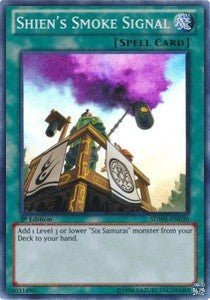Segnale di Fumo di Shien - Structure Deck: Samurai Warlords (Super Rare) [SDWA-030]
