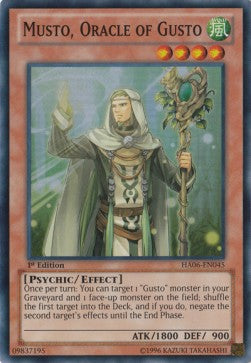 Musto, Oracolo di Gusto - Hidden Arsenal 6 (Super Rare) [HA06-045]
