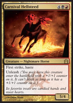 Destriero Infernale di Carnevale - Return to Ravnica (Rare) [RTR-147]