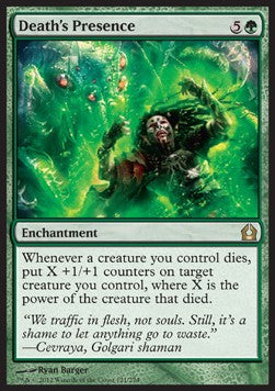 Presenza della Morte - Return to Ravnica (Rare) [RTR-121]