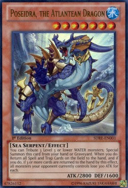 Poseidra, il Drago Atlantico - Structure Deck: Realm of the Sea Emperor (Ultra Rare) [SDRE-001]