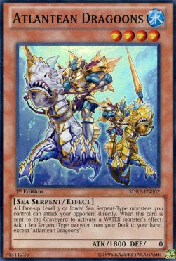 Dragoni Atlantici - Structure Deck: Realm of the Sea Emperor (Super Rare) [SDRE-002]