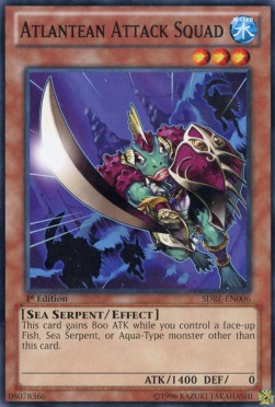 Squadra d'Attacco Atlantica - Structure Deck: Realm of the Sea Emperor (Common) [SDRE-006]