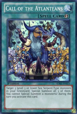Richiamo degli Atlantici - Structure Deck: Realm of the Sea Emperor (Super Rare) [SDRE-023]