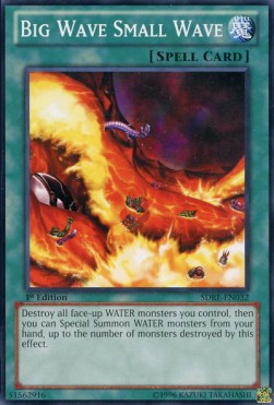 Piccola Onda Grande Onda - Structure Deck: Realm of the Sea Emperor (Common) [SDRE-032]
