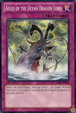 Egida del Signore dei Draghi dell'Oceano - Structure Deck: Realm of the Sea Emperor (Common) [SDRE-033]