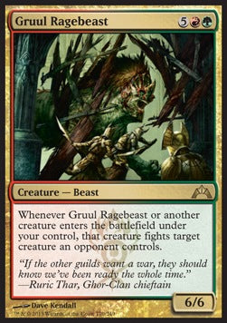 Bestia Infuriata Gruul - Gatecrash (Rare) [GTC-170]