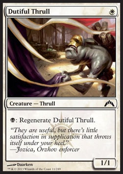 Thrull Obbediente - Gatecrash (Common) [GTC-11]