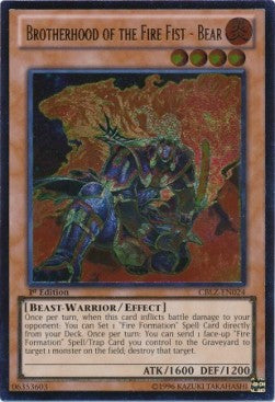Fratellanza del Pugno di Fuoco - Orso - Cosmo Blazer (Ultimate Rare) [CBLZ-024]
