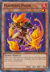 Poun Flamvell - Structure Deck: Onslaught of the Fire Kings (Common) [SDOK-010]