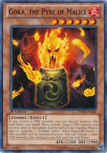 Goka, la Pira della Malvagità - Structure Deck: Onslaught of the Fire Kings (Common) [SDOK-006]