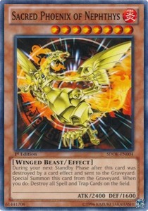 Fenice Sacra di Nephtys - Structure Deck: Onslaught of the Fire Kings (Common) [SDOK-004]