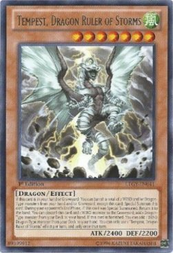 Tempest, Drago Sovrano delle Tempeste - Lord of the Tachyon Galaxy (Rare) [LTGY-041]