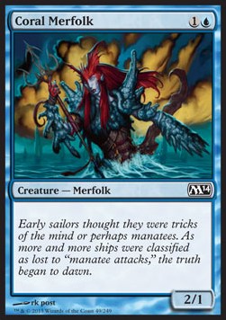 Tritone Corallino - Magic 2014 (Common) [M14-49]