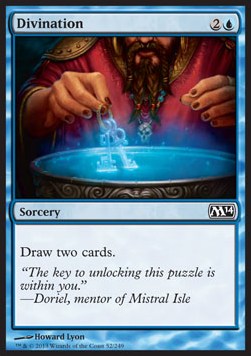 Divinazione - Magic 2014 (Common) [M14-52]