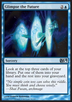 Intravedere il Futuro - Magic 2014 (Uncommon) [M14-58]