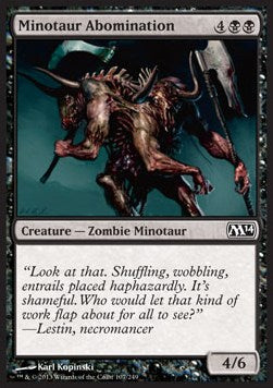 Abominio Minotauro - Magic 2014 (Common) [M14-107]
