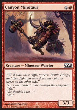 Minotauro del Canyon - Magic 2014 (Common) [M14-131]