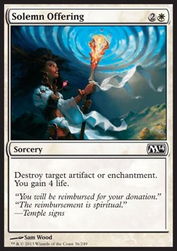 Offerta Solenne - Magic 2014 (Common) [M14-36]